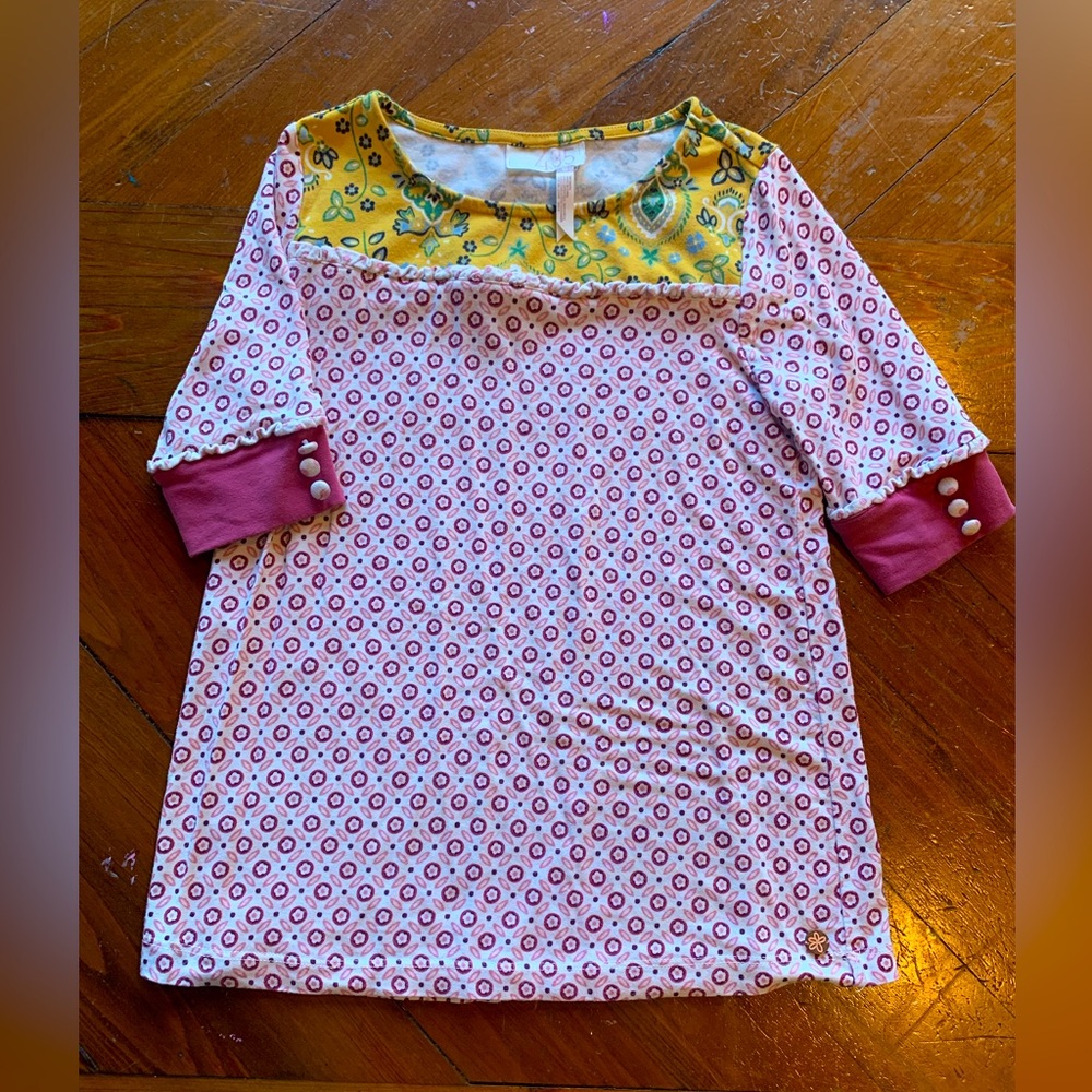 Matilda Jane, 435 tween line, size 8 shirt.